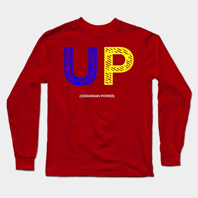 Ukrainian power Long Sleeve T-Shirt by Voishalk